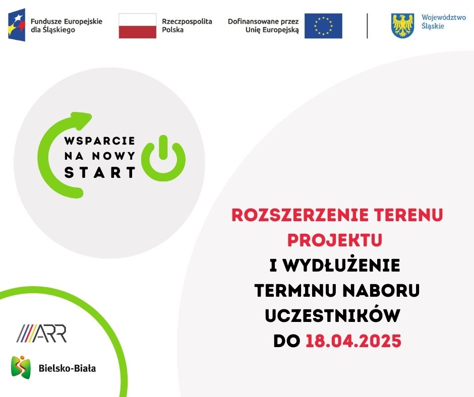 Rozszerzenie miejsca realizacji projektu 